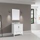 preview thumbnail 70 of 68, Avanity Everette Bath Vanity with Carrara White Natural Marble Top