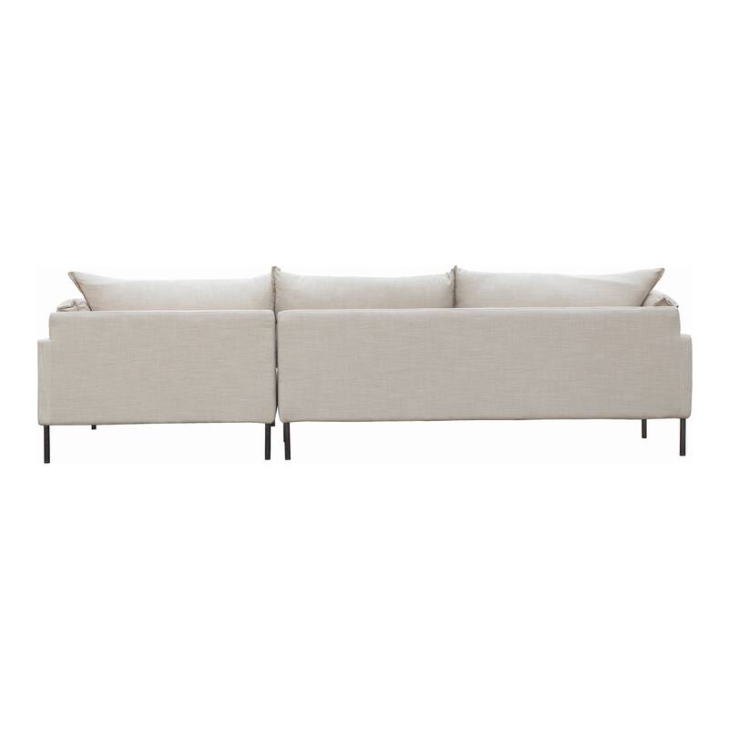Aurelle Home Modern Deep Seat Chaise Sectional