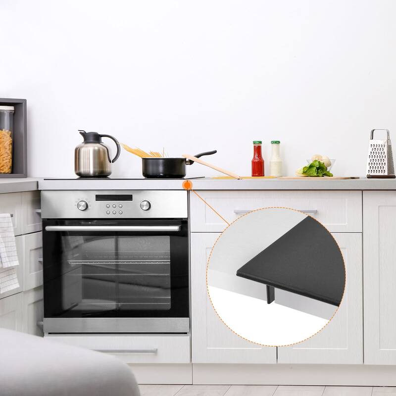 Silicone Stove Gap Covers, Heat Resistant Oven Gap Filler Seals Gaps
