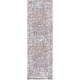 preview thumbnail 4 of 6, Nuloom Blue Traditional Mystique Medallion Ombre Shadow Fringe Area Rug