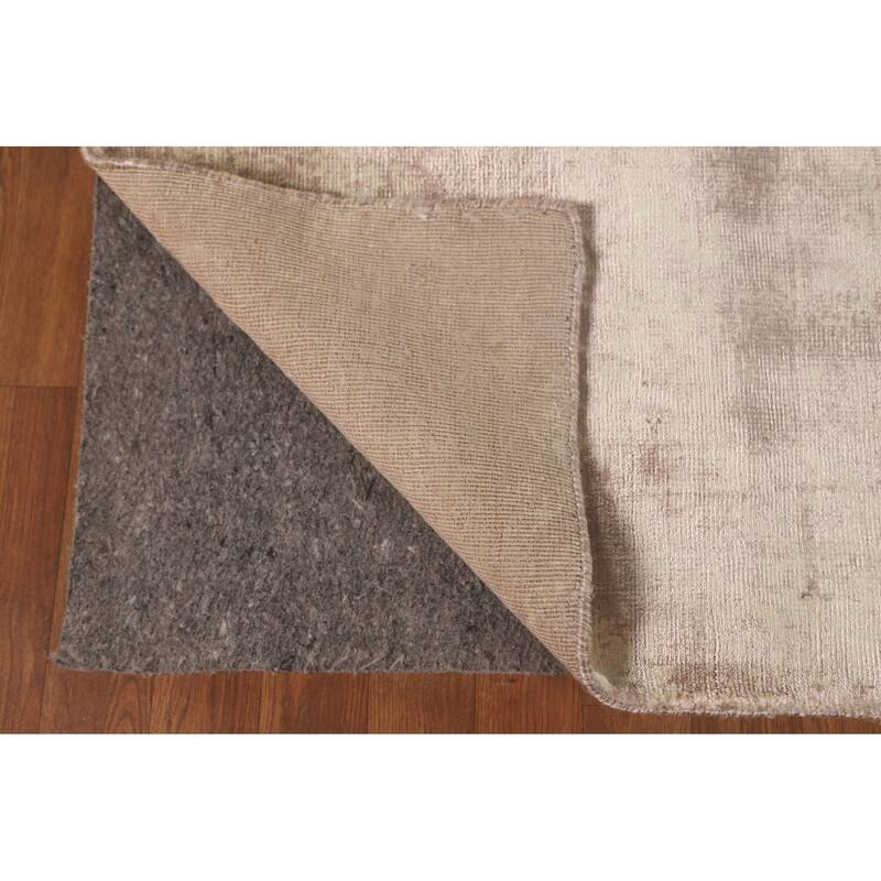 Abstract / Modern Area Rug Handmade Wool Carpet - 6'6" x 9'10"