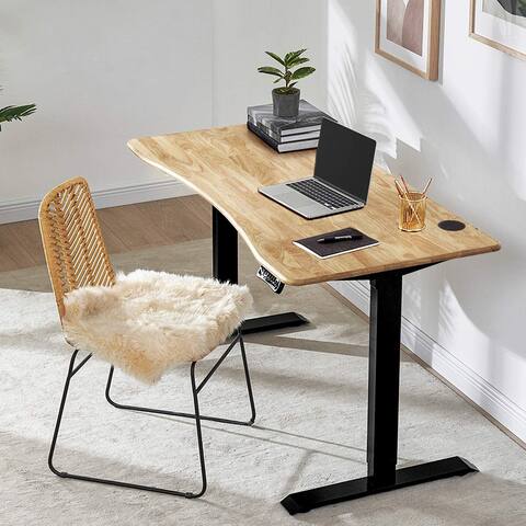 Mopio Sterling Solid Wood Adjustable Standing Desk (47")