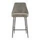 preview thumbnail 4 of 62, Silver Orchid Naldi Contemporary Black Counter Stool (Set of 2) - N/A