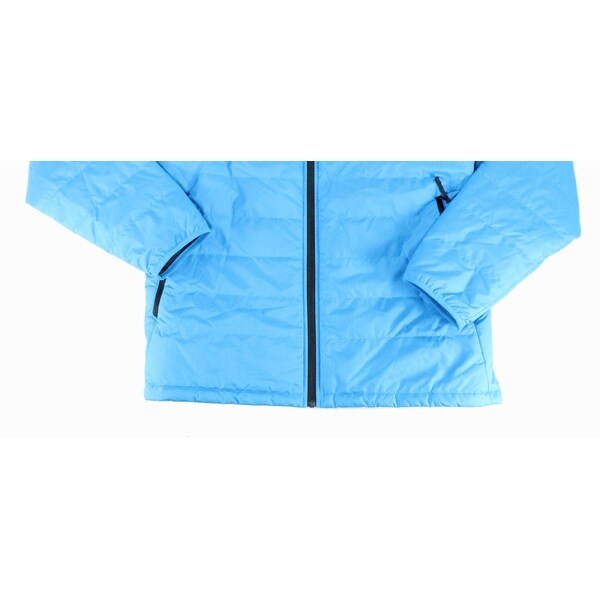 mens blue north face puffer jacket