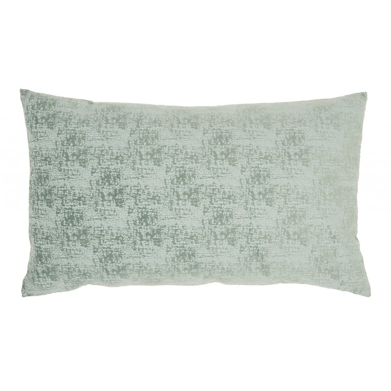 Beige Distressed Gradient Lumbar Pillow