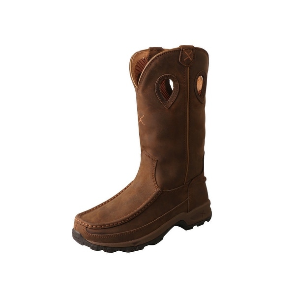 Twisted X Outdoor Boots Womens Hiker 10" D Toe Leather Saddle - Distressed Saddle. Opens flyout.
