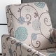 preview thumbnail 12 of 29, Darvis Floral Recliner Club Chair by Christopher Knight Home