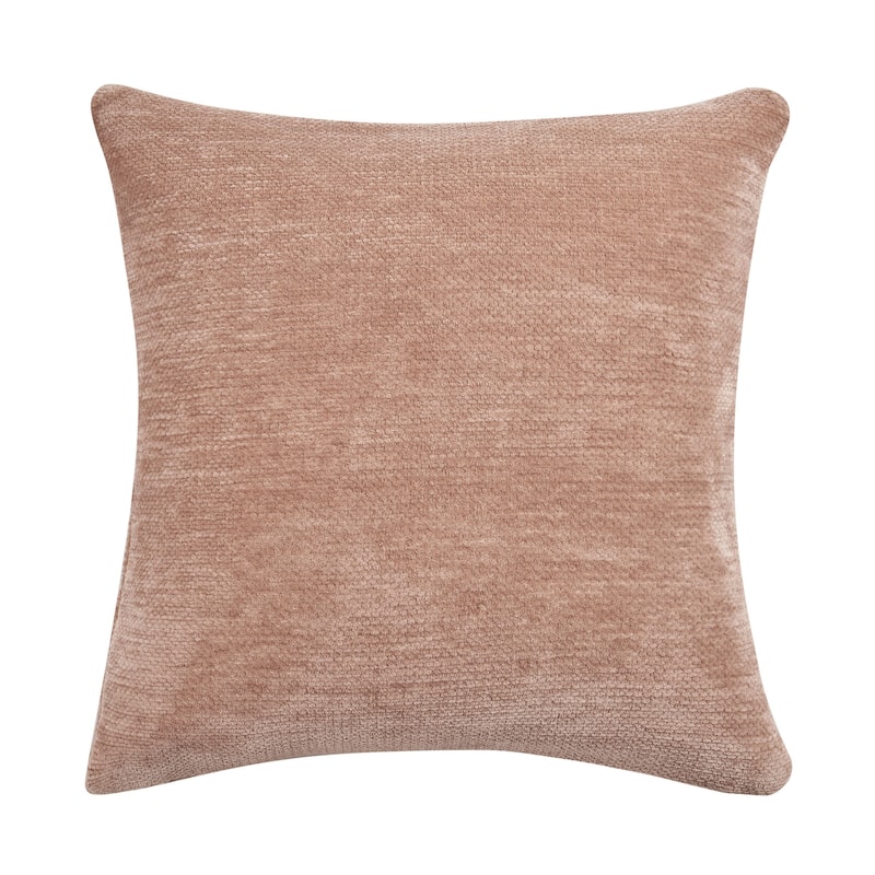 Sevita Transitional Solid Chenille Indoor Throw PIllow