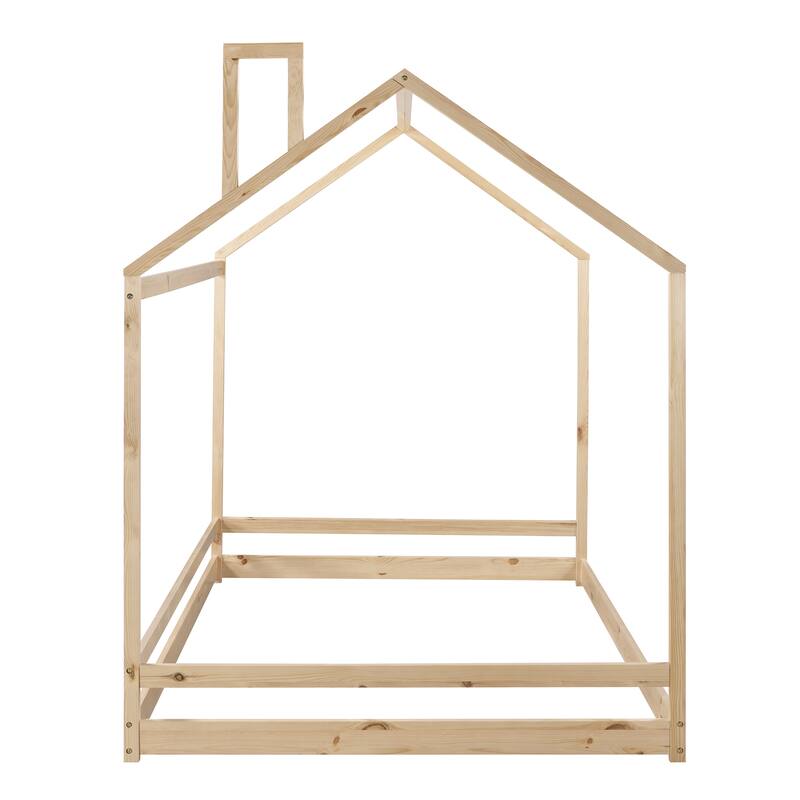 House Bed Frame Wood Bed