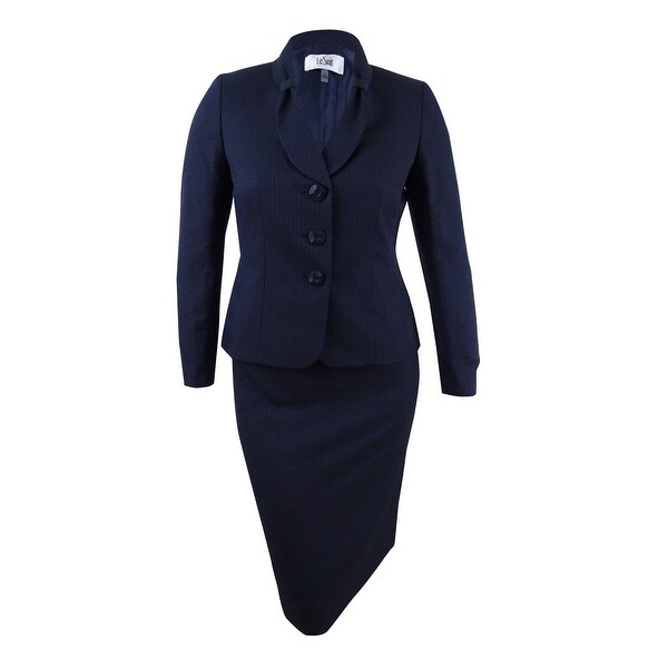 Petite navy suit clearance