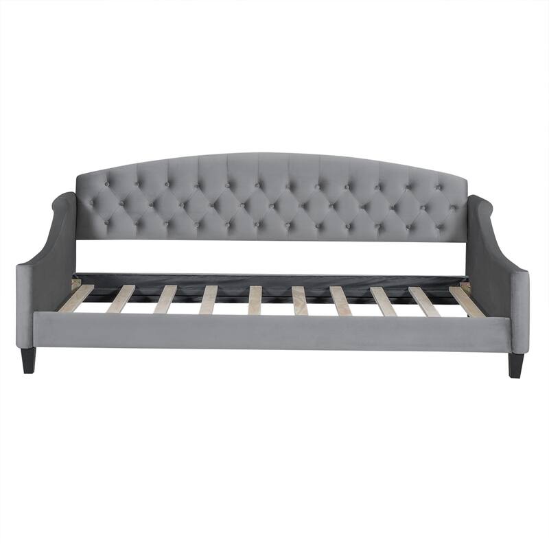 Twin Size Modern Luxury Tufted Button Daybed