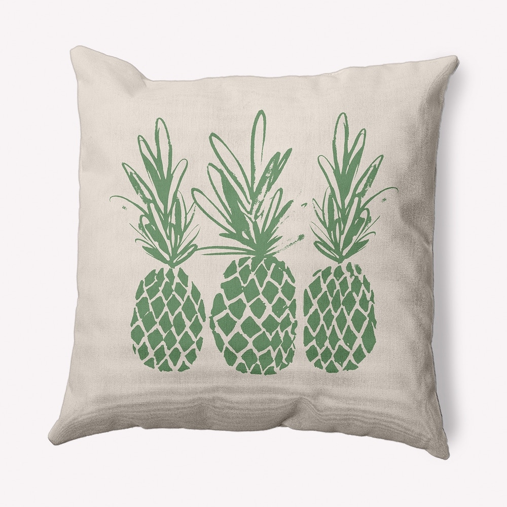 Pineapples Indoor/Outdoor Throw Pillow