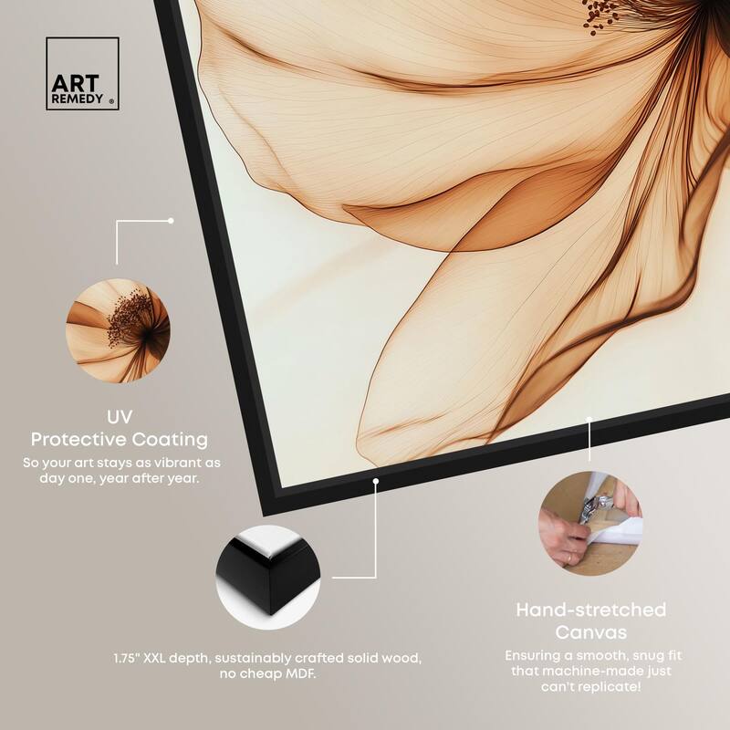 Fragile Elegance II Canvas by Art Remedy