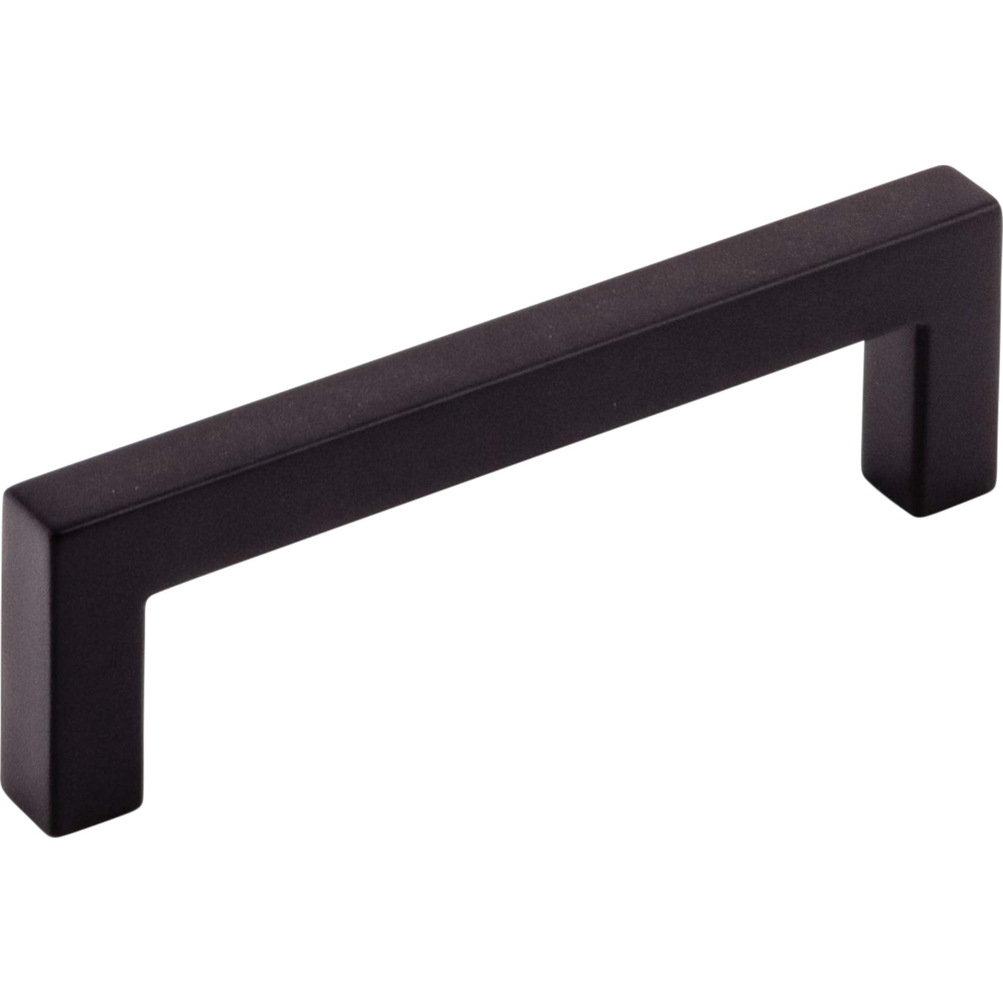 Top Knobs M1162 Square 3 3 4 Center To Center Handle Cabinet Pull Flat Black Overstock 13186052