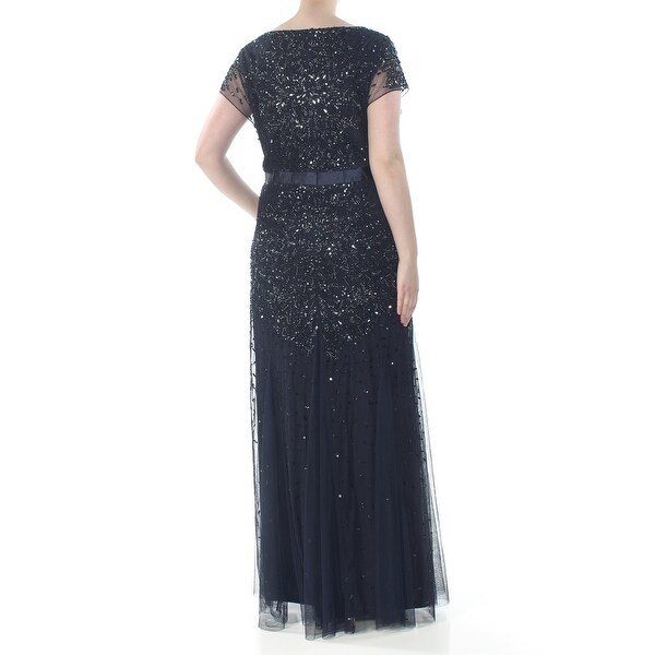 adrianna papell dresses plus size