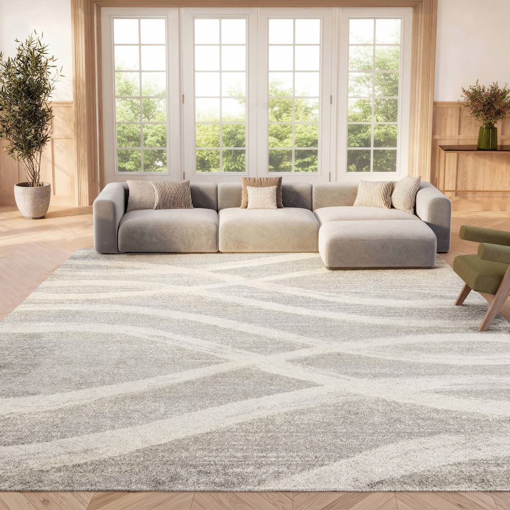 SAFAVIEH, Adirondack Vinni Modern Abstract Distressed Rug
