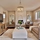 preview thumbnail 4 of 5, Boho Wood Beads 4-light Chandelier Empire Weathered Coastal Ceiling Light for Dining Room - D15.5"*H87"