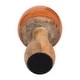 preview thumbnail 6 of 15, Sagebrook Home Wood, Coned Mushroom, Novelty, Two Tone, Decoration for Interior Design