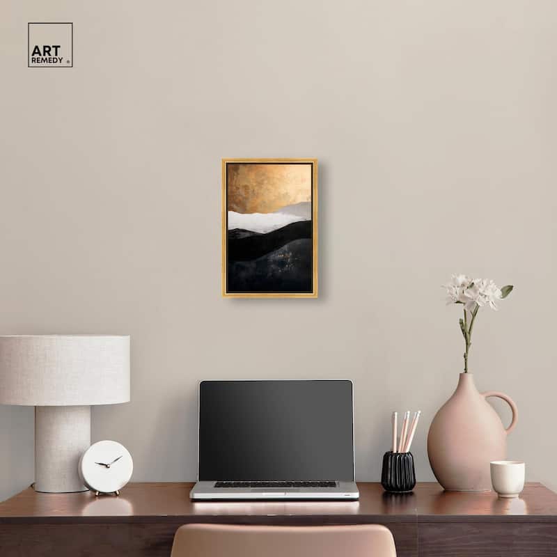 Golden Vista I Canvas by Art Remedy