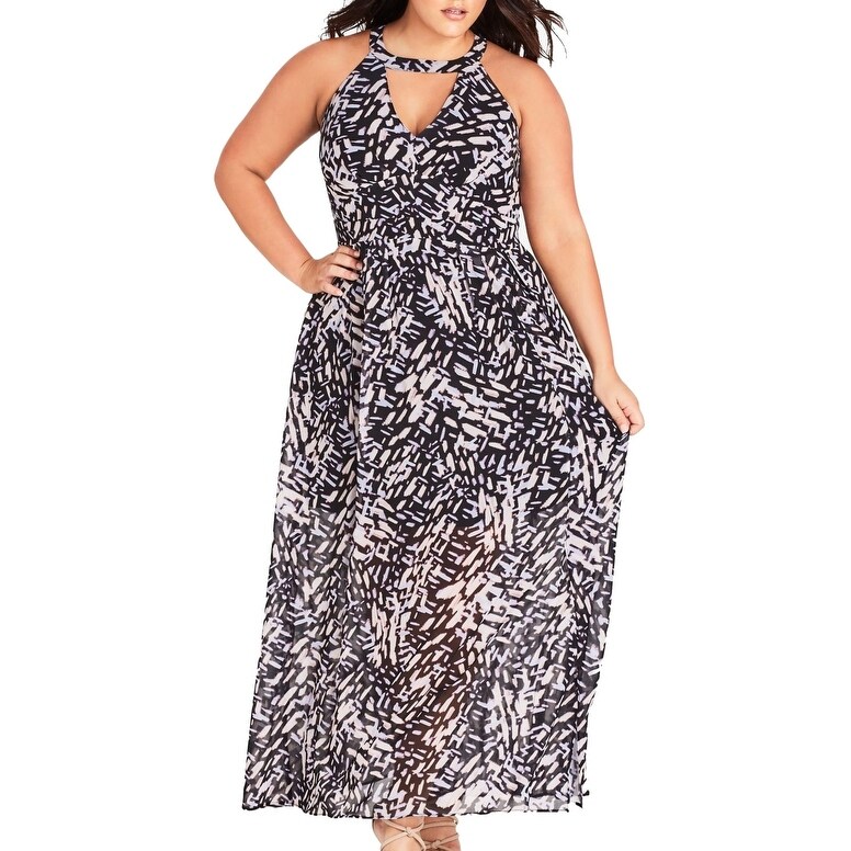 grey dress size 22