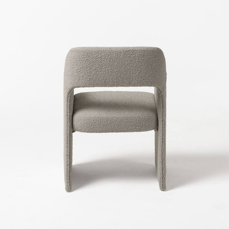 Modrest Bishop Modern Grey Fabric Dining Chair