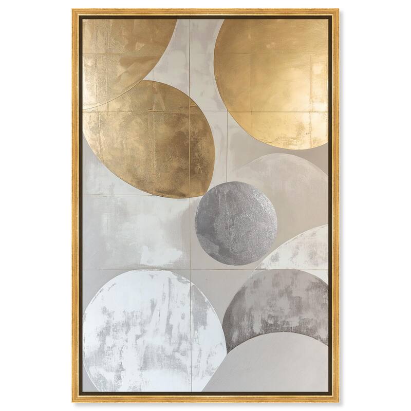 Golden Sequence II Canvas by Art Remedy - 16" x 24" - Gold