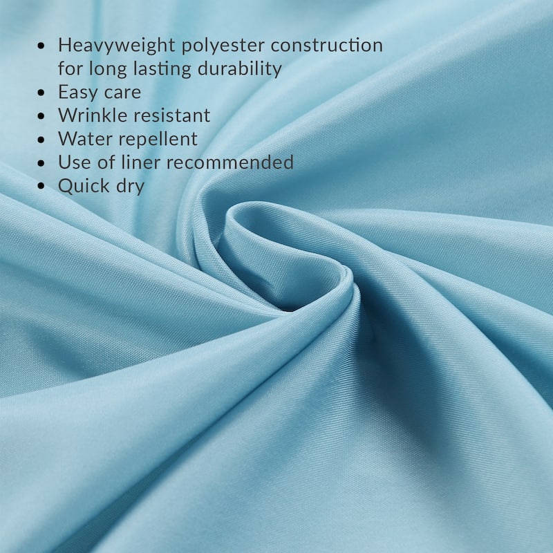 Laural Home Gentian Hope Shower Curtain 71x72