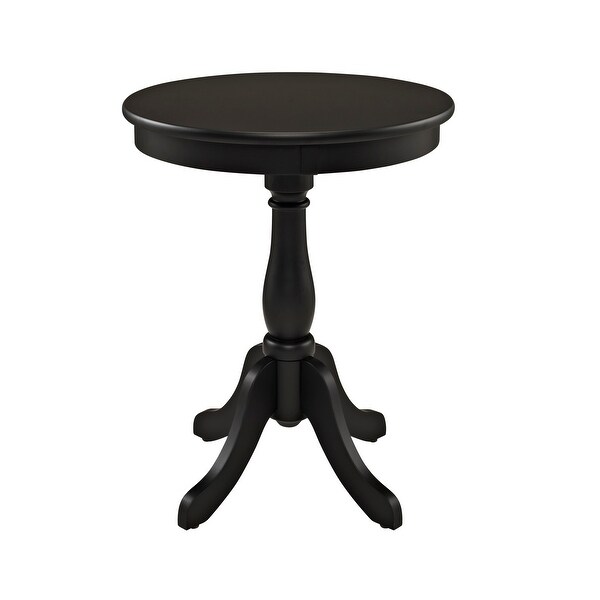 Powell Home Fashions 352 18" Diameter Wood Veneer Accent Table