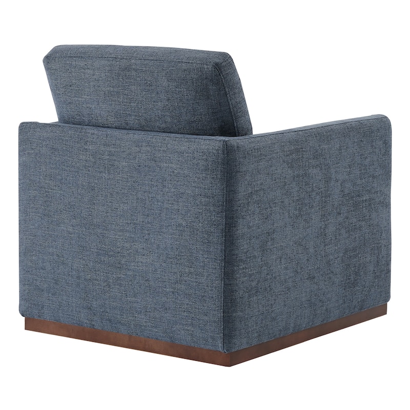 Spruce & Spring Shane Modern Swivel Accent Arm Chair