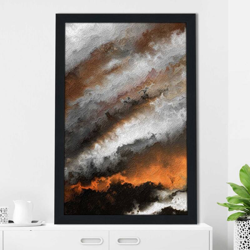 "Jeremiah 20 9 Fire In My Heart" by Mark Lawrence Print on Acrylic.