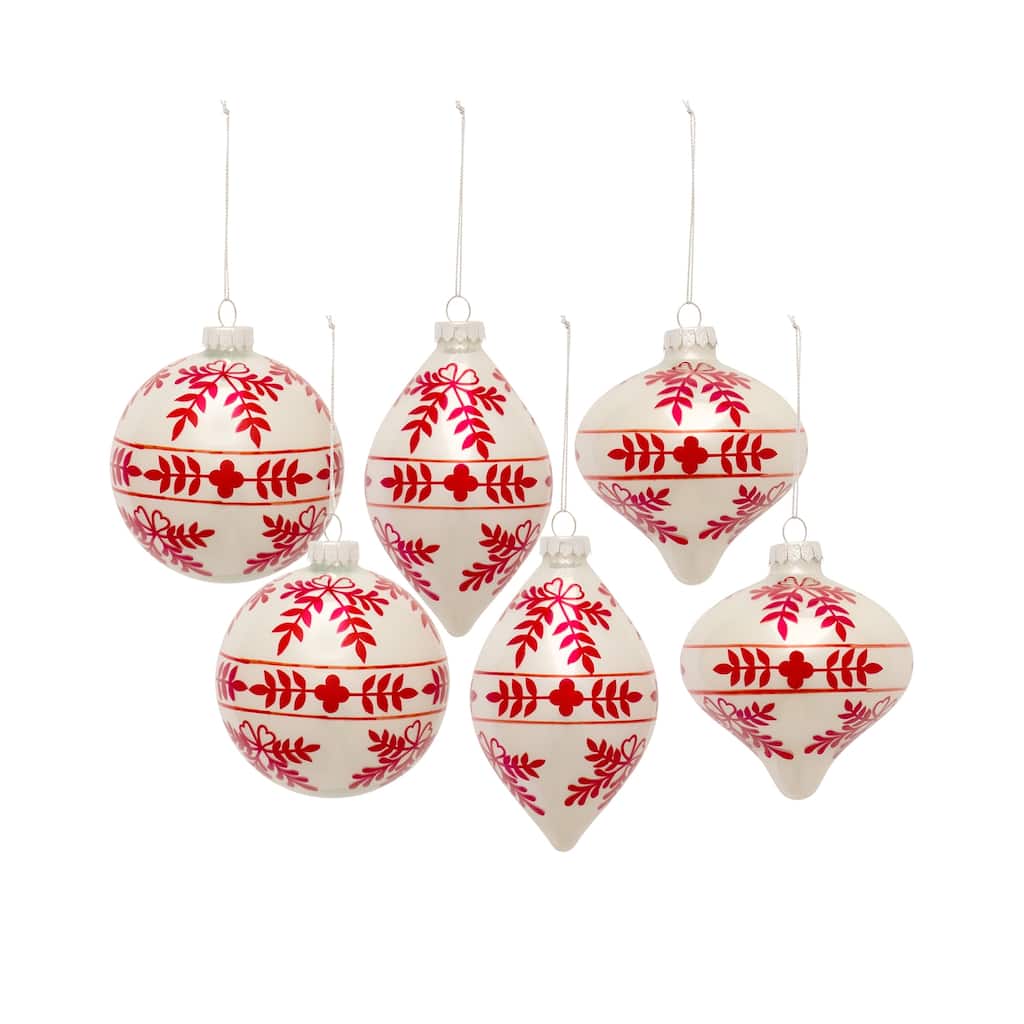 Glass Ornament (Set of 6)