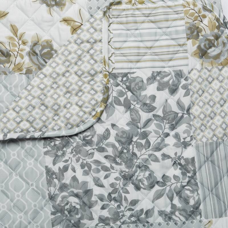 Reversible Recliner Cover Patchwork Pet Furniture Protector Slipcover