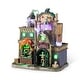 preview thumbnail 13 of 12, Glitzhome 11"H Lighted Resin Haunted House Table Village Halloween Decorations with Timer