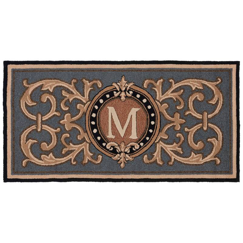 SAFAVIEH Handmade Monogram Griseldis Casual Rug