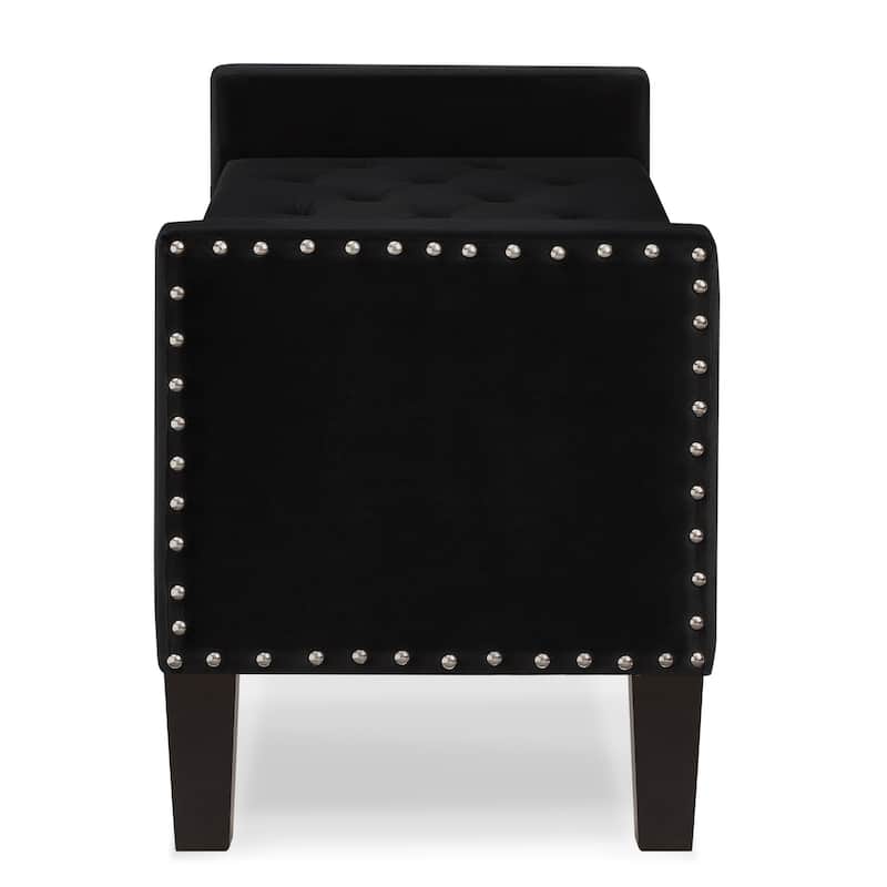Entryway Living Room Soft Padded Seat with Armrest,Bed Bench