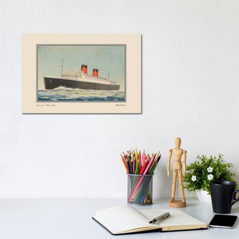 iCanvas "Vintage Cruise I" by Unknown Artist Canvas Print - 8x12x0.75