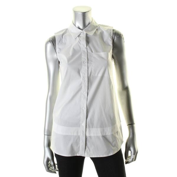 Shop Marled Reunited Clothing Womens Button Down Top Linen Criss
