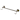 Allied Brass Shadwell Collection 18 Inch Towel Bar with Integrated Hooks