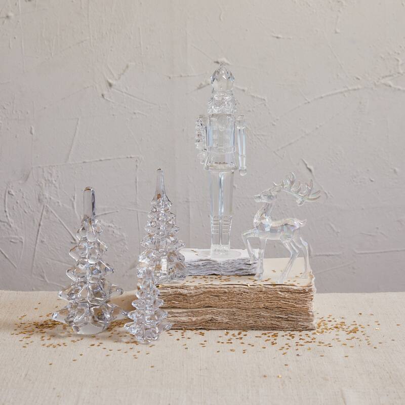 Glass Christmas Tree Décor