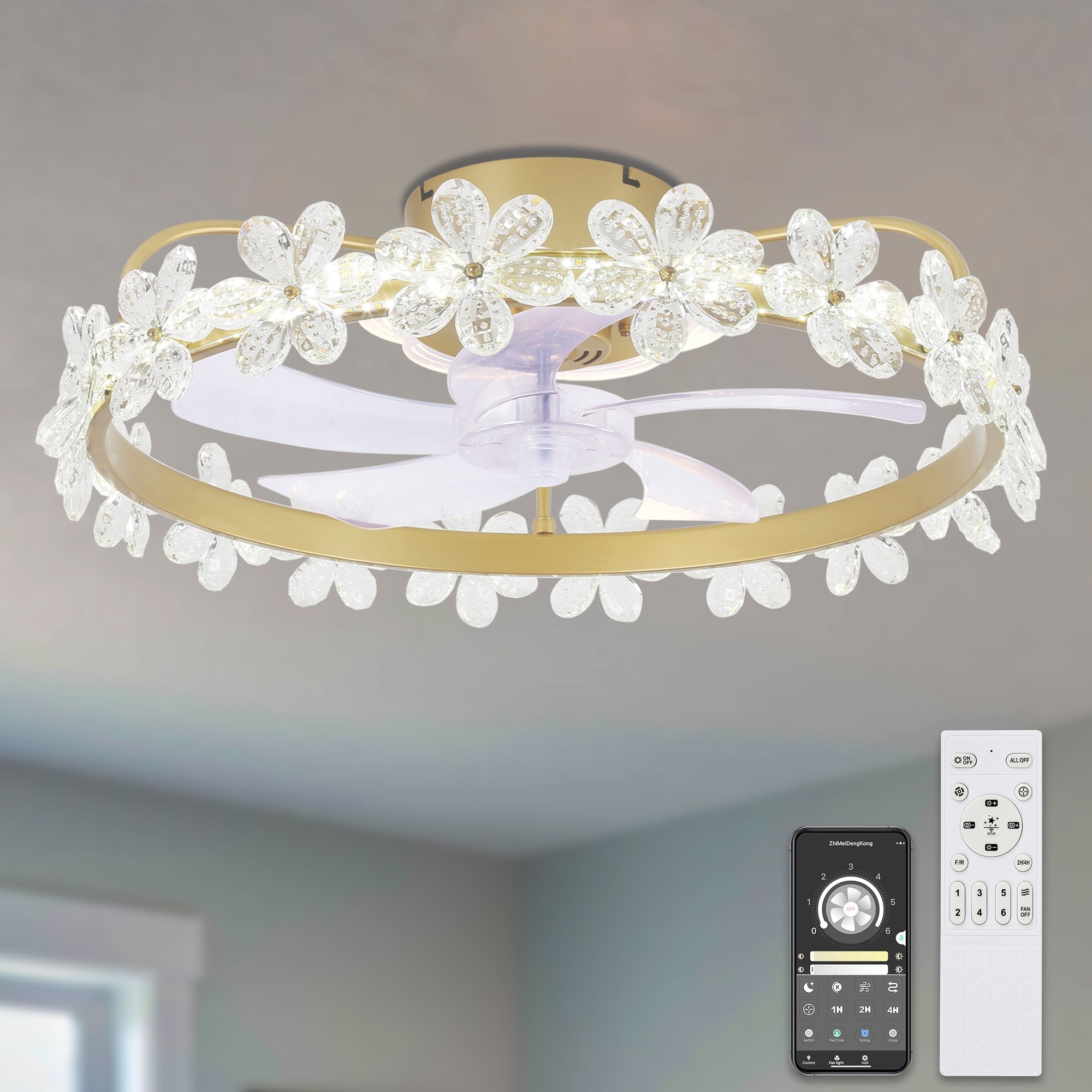 Litfad top ceiling fan