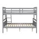 preview thumbnail 4 of 18, Contemporary Twin over Full Bunk Bed with Ladder, Sturdy Construction & Safety Guardrail, Save Space or Split Into 2 Beds