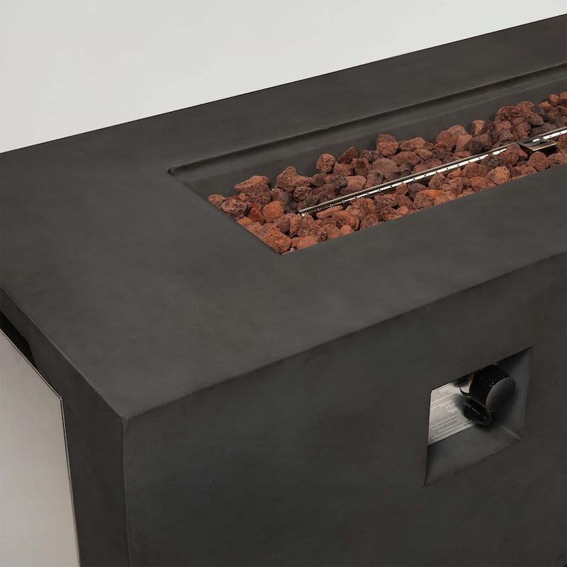 70 in Large Fire Pit Table With 60000 BTU/19kW Heat Output