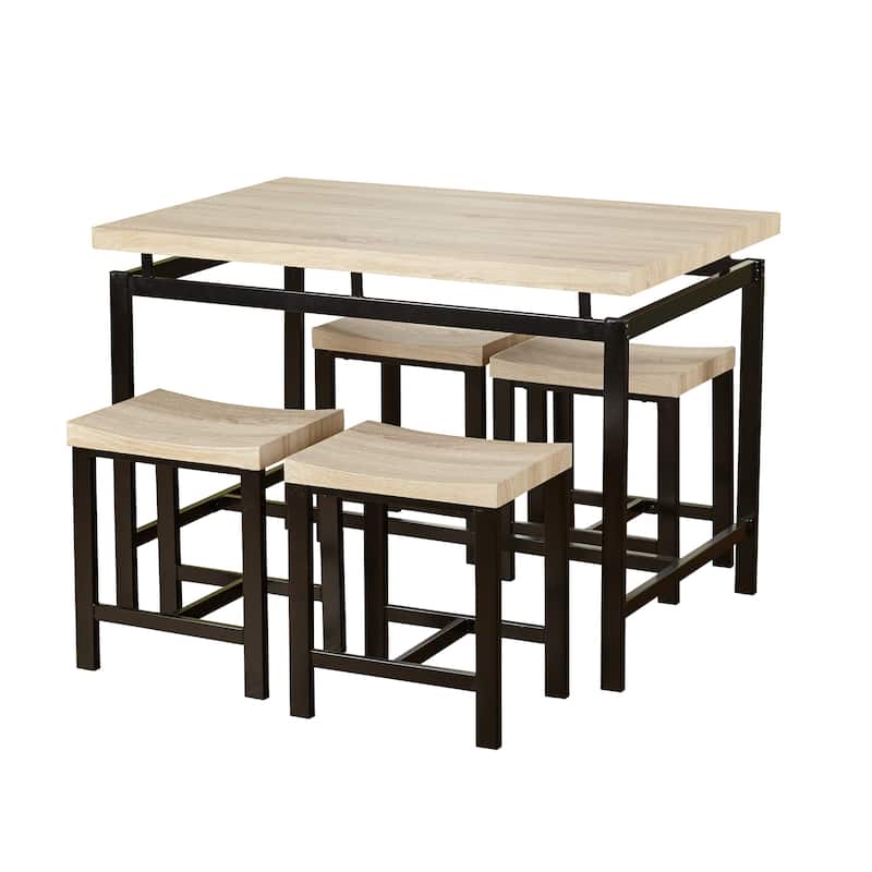 Simple Living Delano Two-tone 5-piece Dining Set
