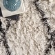 preview thumbnail 7 of 14, Nuloom Handmade Moroccan Trellis Wool Shag Rug