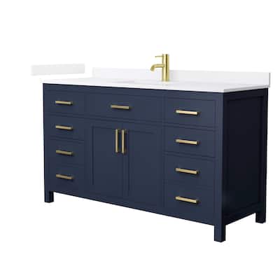 Wyndham Collection WCG2424-60S-QTZ-UNSMXX Beckett 60" Free Standing
