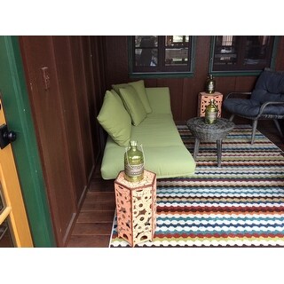 Parrish Outdoor Antique Side Table by Christopher Knight Home (Set of 2)