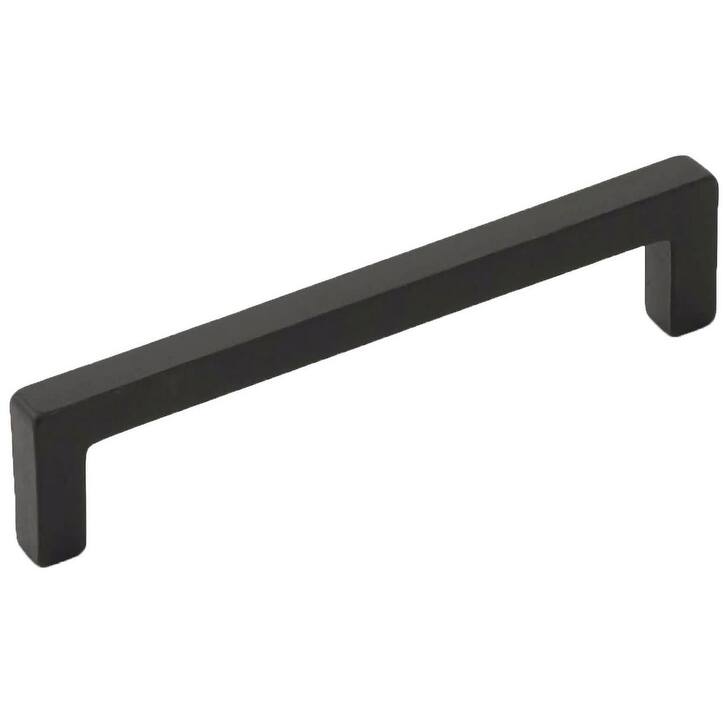 Schaub and Company Vinci 5" Center to Center Rustic Contemporary Solid - Black Bronze