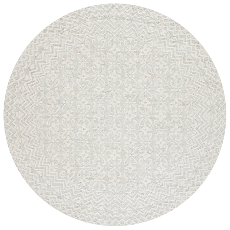 SAFAVIEH Handmade Blossom Manuela Modern Floral Wool Rug