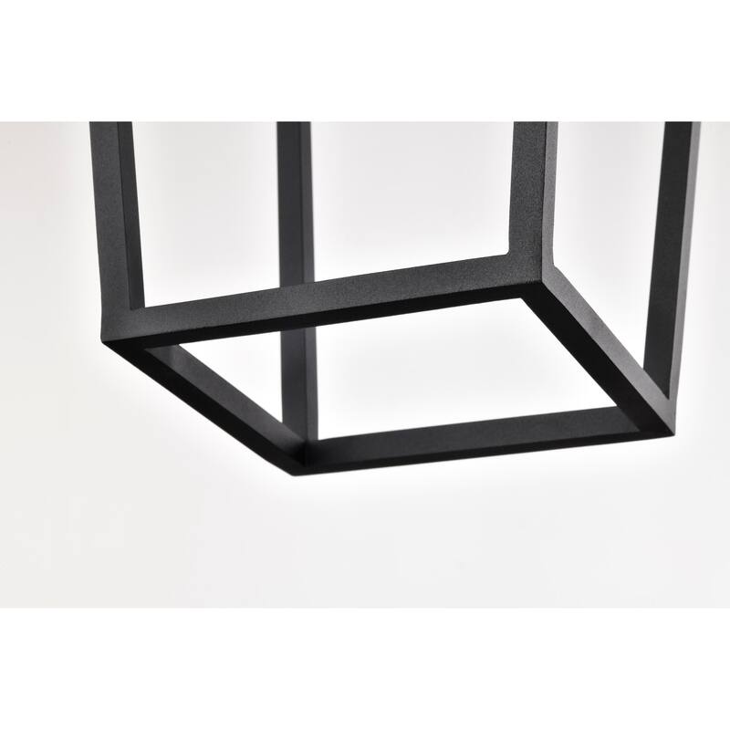 Colt 10 Watt LED Hanging Pendant Matte Black Finish