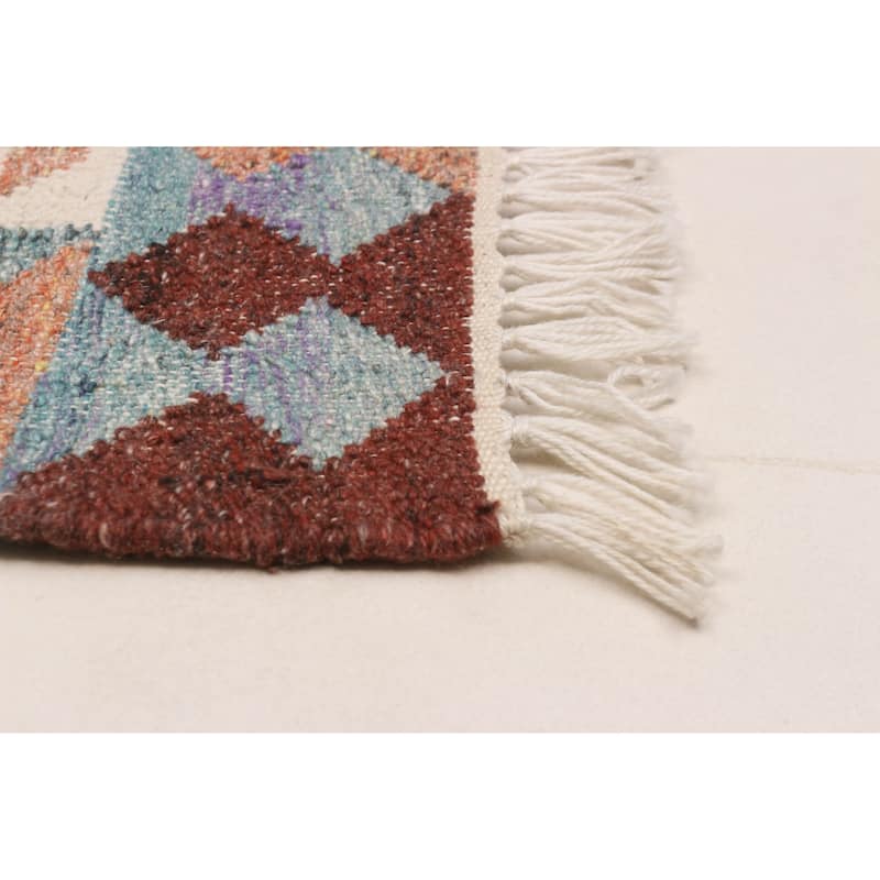 Ankara FW Ivory Kilim 5'5" x 7'6" - 5'5 x 7'6